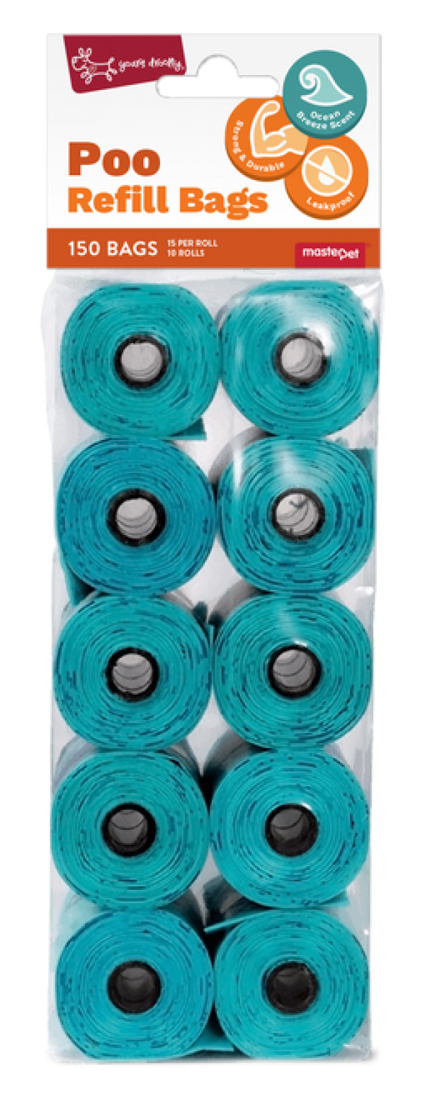 Yours Droolly Refill Bags Scented 150pk