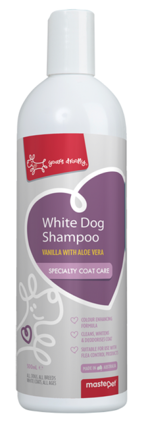 Yours Droolly White Dog Shampoo