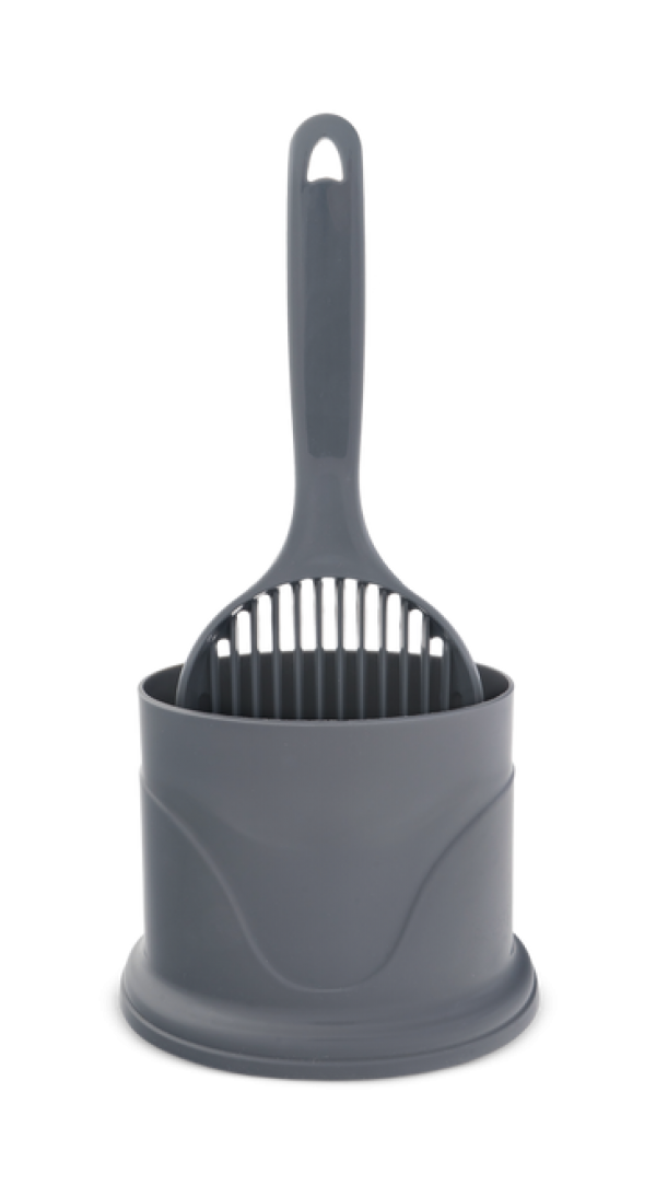 Trouble & Trix Litter Scoop with Holder