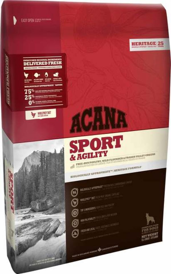 Acana Heritage Sport & Agility Dry Dog Food