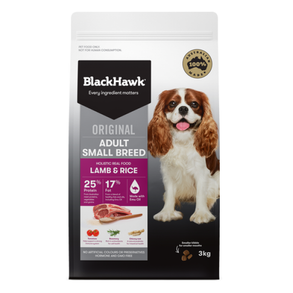 Black Hawk Lamb & Rice Small Breed Dry Dog Food