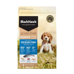 Black Hawk Grain Free Ocean Fish Dry Puppy Food