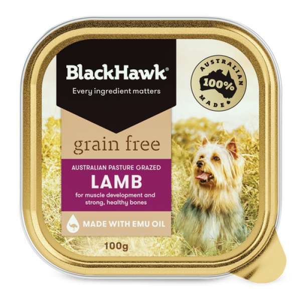 Black Hawk Grain Free Lamb Tinned Wet Dog Food