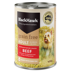 Black Hawk Grain Free Beef Canned Wet Dog Food