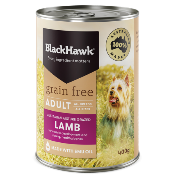 Black Hawk Grain Free Lamb Canned Wet Dog Food