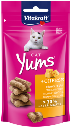Vitakraft Cat Yums Cheese Cat Treat