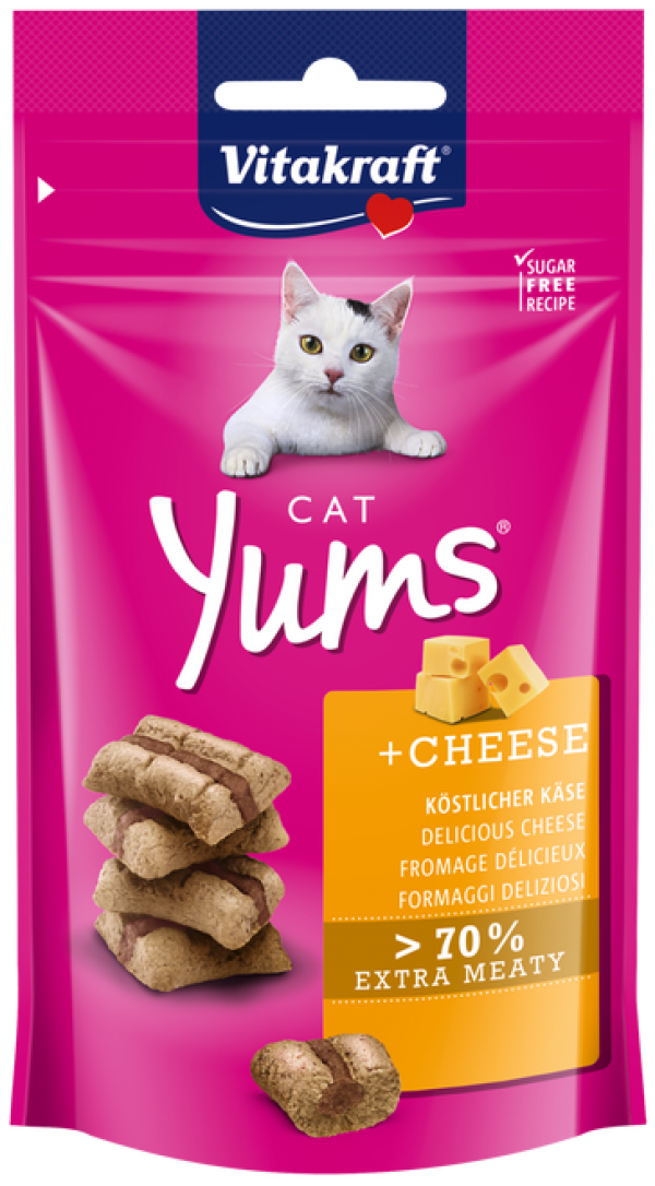 Vitakraft Cat Yums Cheese Cat Treat