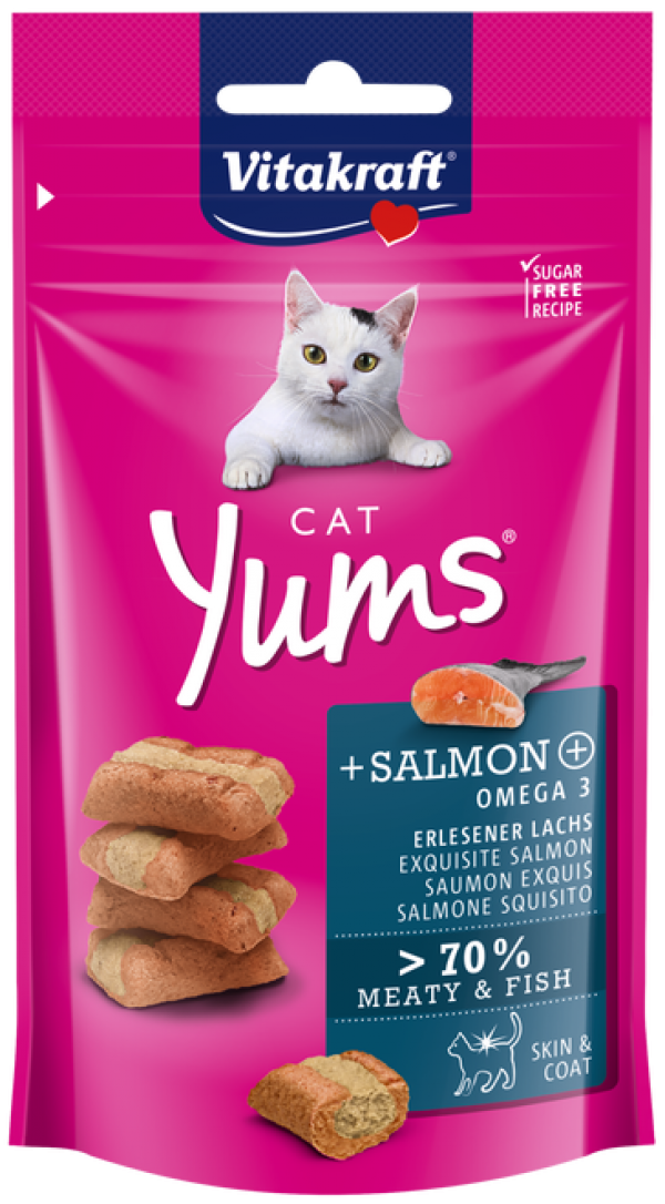 Vitakraft Cat Yums Salmon Cat Treats