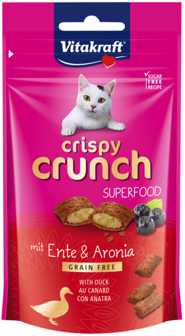Vitakraft Crispy Crunch Duck + Aronia (Superfood) Cat