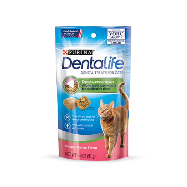 Dentalife Dental Salmon Flavoured Cat Treats