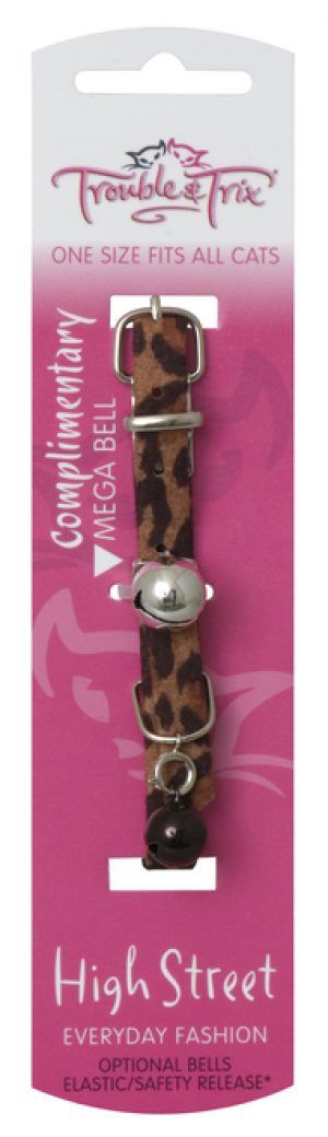 Trouble & Trix High Street Safari Leopard Collar