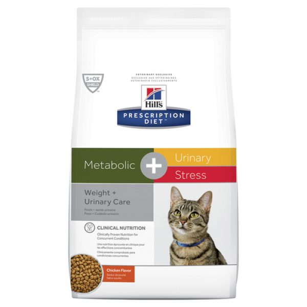 Hill’s Prescription Diet Metabolic + Urinary Stress Dry Cat Food