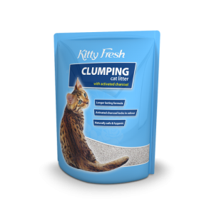 Kitty Fresh Activated Charcoal Clumping Cat Litter