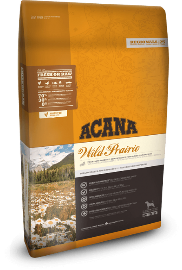 Acana Regionals Wild Prairie Dry Dog Food Reviews Black Box