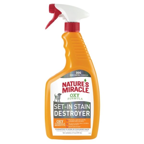 Natures Miracle Miracle Oxy Set-In Stain Destroyer for Dogs