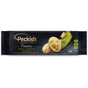 Peckish Fancies – Aged Cheddar & Chives