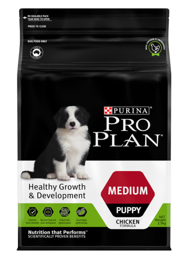 Pro Plan Puppy Medium Breed Chicken Dry Food