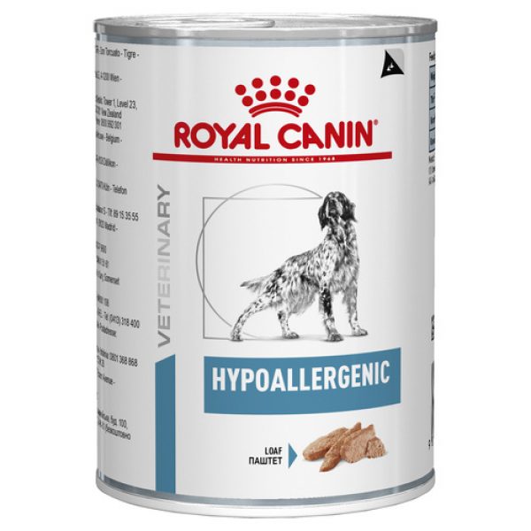 Royal Canin Vet Hypoallergenic Wet Dog Food