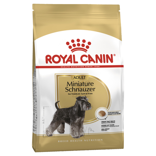 Royal Canin Miniature Schnauzer Adult Dry Dog Food Reviews Black Box