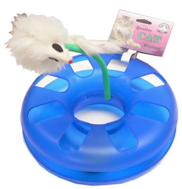 Brooklands Cat Track Maze & Furry Mouse