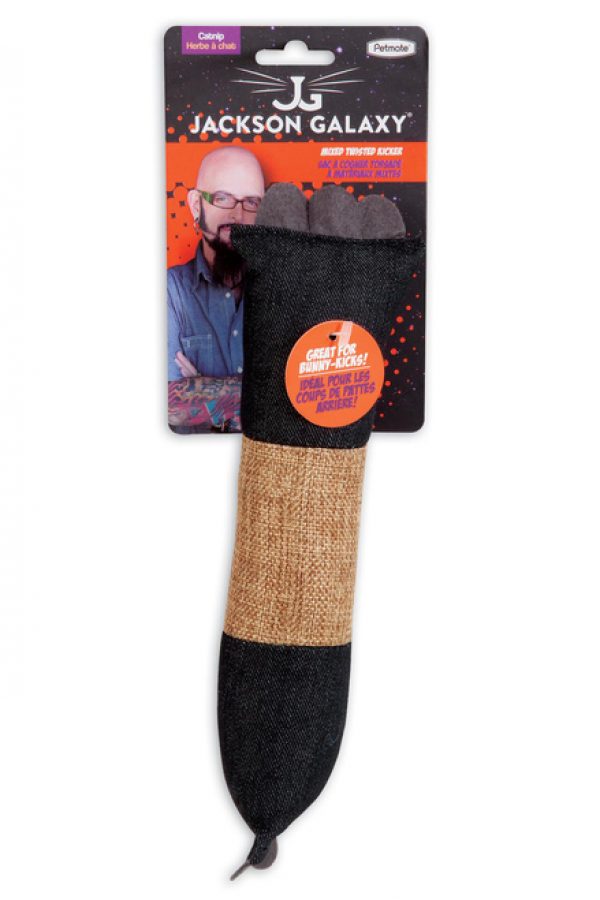 Jackson Galaxy Twisted Kicker – Denim & Sisal