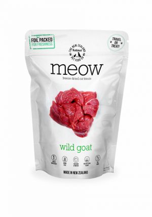 The NZ Natural Pet Food Co Meow Wild Goat Cat Treat