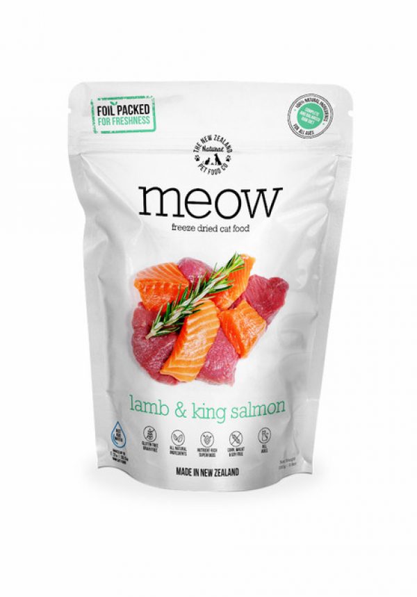 The NZ Natural Pet Food Co Meow Lamb & Salmon Cat Food Reviews Black Box