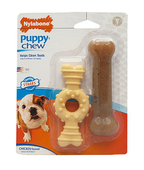 Nylabone Puppy Twin Pack Reviews Black Box