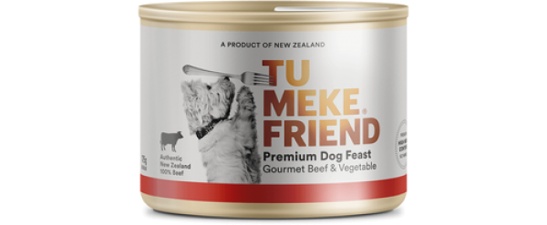 Tu Meke Gourmet Beef & Vegetable Dog Cans