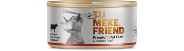 Tu Meke Gourmet Beef Cat Cans