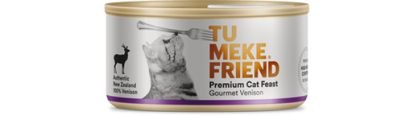 Tu Meke Gourmet Venison Cat Cans