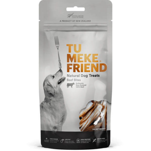 Tu Meke Beef Bites Dog Treats