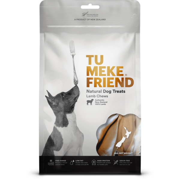 Tu Meke Lamb Chews Dog Treats