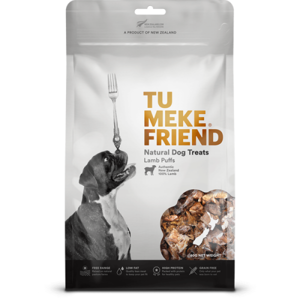 Tu Meke Lamb Puffs Dog Treats