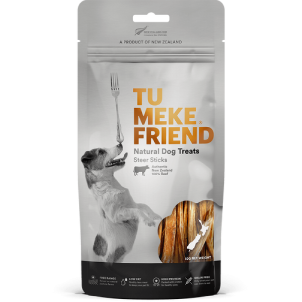 Tu Meke Steer Sticks Dog Treats