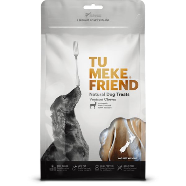 Tu Meke Venison Chews Dog Treats