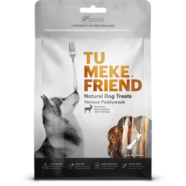 Tu Meke Venison Paddywack Dog Treats