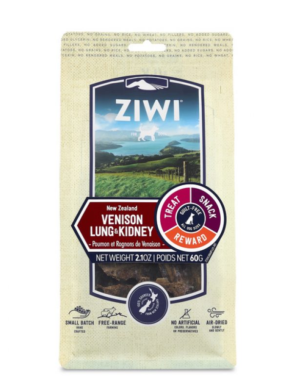 Ziwi Good-Dog Chews Venison Lung & Kidney Dog Treats