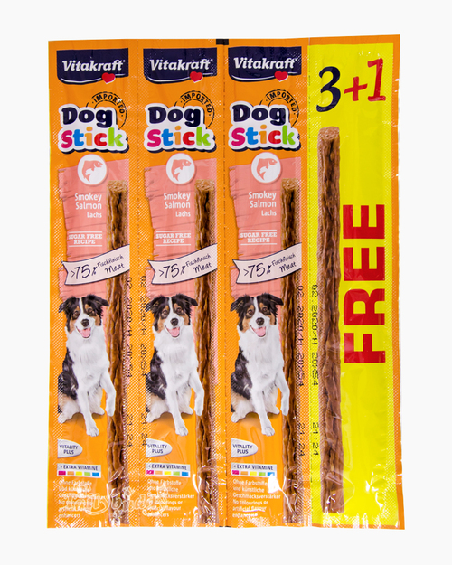 Vitakraft DogStick Smokey Salmon Treat Reviews Black Box