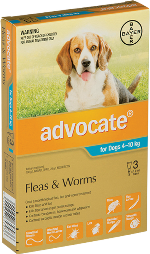 Advocate Flea Treatment For Dogs 4-10kg