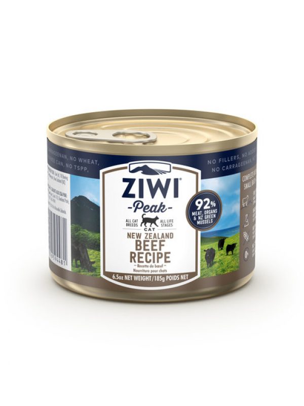 Ziwi Beef Wet Cat Food Cans