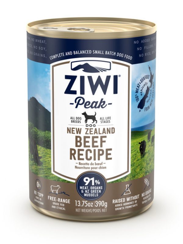 Ziwi Beef Wet Dog Food Cans