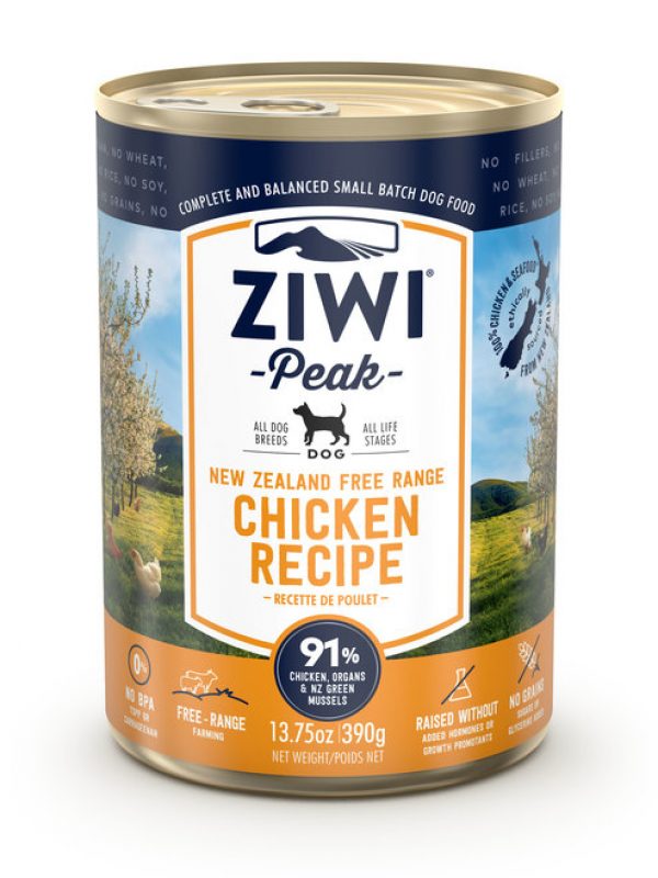 Ziwi Chicken Wet Dog Food Cans