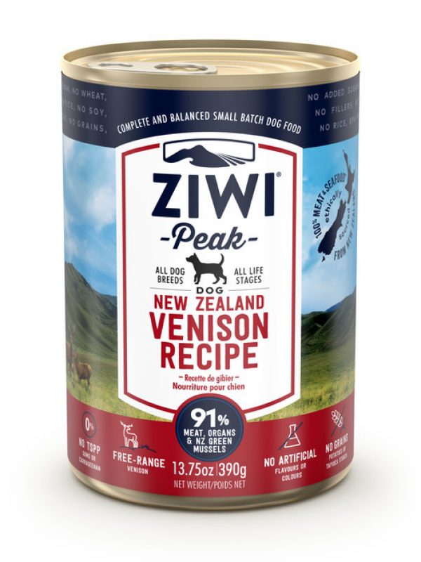 Ziwi Venison Wet Dog Food Cans