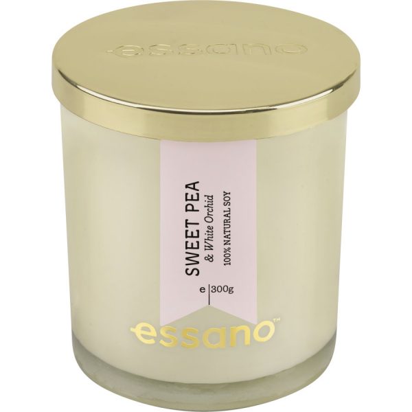 Essano Scented Candle Sweet Pea & Orchid