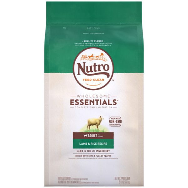 Nutro Wholesome Essentials Natural Lamb & Rice Recipe Adult Dry Dog Food