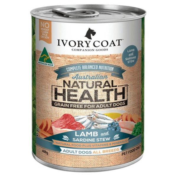 Ivory Coat Lamb & Sardine Stew Dog Food
