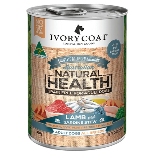 Ivory Coat Lamb & Sardine Stew Dog Food Reviews Black Box