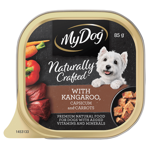 My Dog Naturally Crafted Wet Dog Food Kangaroo, Capsicum and Carrots