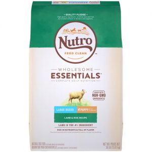 Nutro Wholesome Essentials Large Breed Puppy Natural Dry Dog Food Lamb & Rice